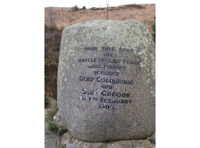 Battle of Glen Fruin memorial stone