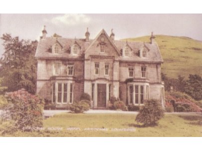 Inverioch House, one time seat of the Chief of Clan MacFarlane, it is now part of a hotel